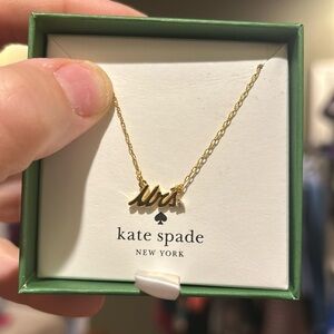 NWT Kate Spade “Say Yes” Necklace with box